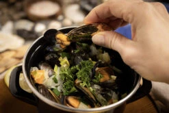 Anovi Mosselbestek - Verguld - 2-delig -Le Creuset Winkel 8 Mosselen Anovi 8 1