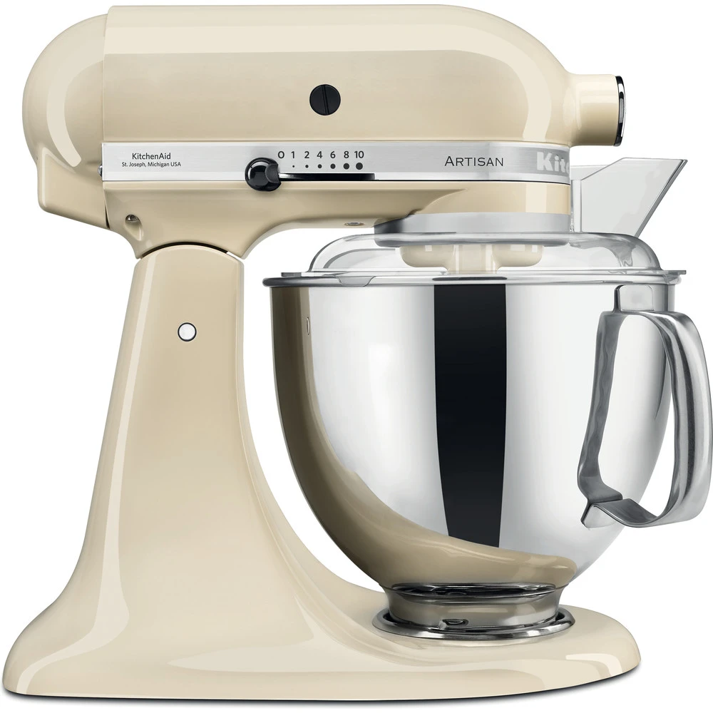 KitchenAid Keukenmachine Artisan - Kantelbare Kop - Amandelwit - 4.8 Liter - 5KSM175PSEAC 1 KitchenAid Keukenmachine Artisan - Kantelbare Kop - Amandelwit - 4.8 Liter - 5KSM175PSEAC