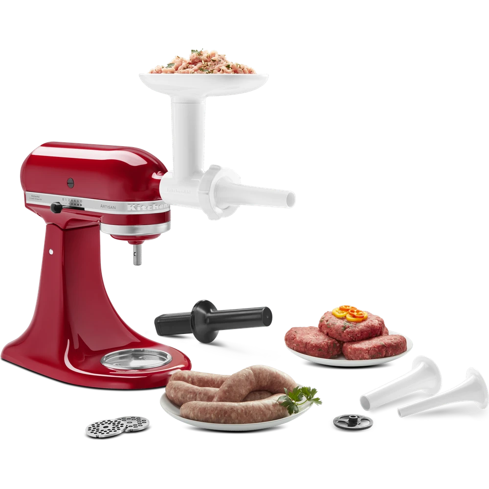 KitchenAid Worstenmaker Uitbreidingspakket - Keukenmachine Accessoire - 5KSMSSA 2 KitchenAid Worstenmaker Uitbreidingspakket - Keukenmachine Accessoire - 5KSMSSA - Afbeelding 2