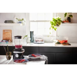 KitchenAid Blender K150 - Soft Start-functie - Onyx Zwart - 1.4 Liter - 5KSB1325EOB 5 KitchenAid Blender K150 - Soft Start-functie - Onyx Zwart - 1.4 Liter - 5KSB1325EOB -Le Creuset Winkel 8597116000005B15D 1