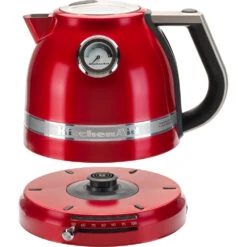 KitchenAid Waterkoker Artisan - Temperatuurregeling - Appelrood - 1.5 Liter - 5KEK1522ECA -Le Creuset Winkel 8597800012305B15D