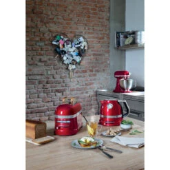 KitchenAid Waterkoker Artisan - Temperatuurregeling - Appelrood - 1.5 Liter - 5KEK1522ECA -Le Creuset Winkel 8597800012305B15D 1