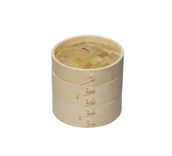 Sareva Stoommandje - Bamboe - 2-laags - ø 15 Cm -Le Creuset Winkel 8720364451059 1