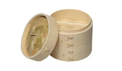 Sareva Stoommandje - Bamboe - 2-laags - ø 15 Cm -Le Creuset Winkel 8720364451059 3