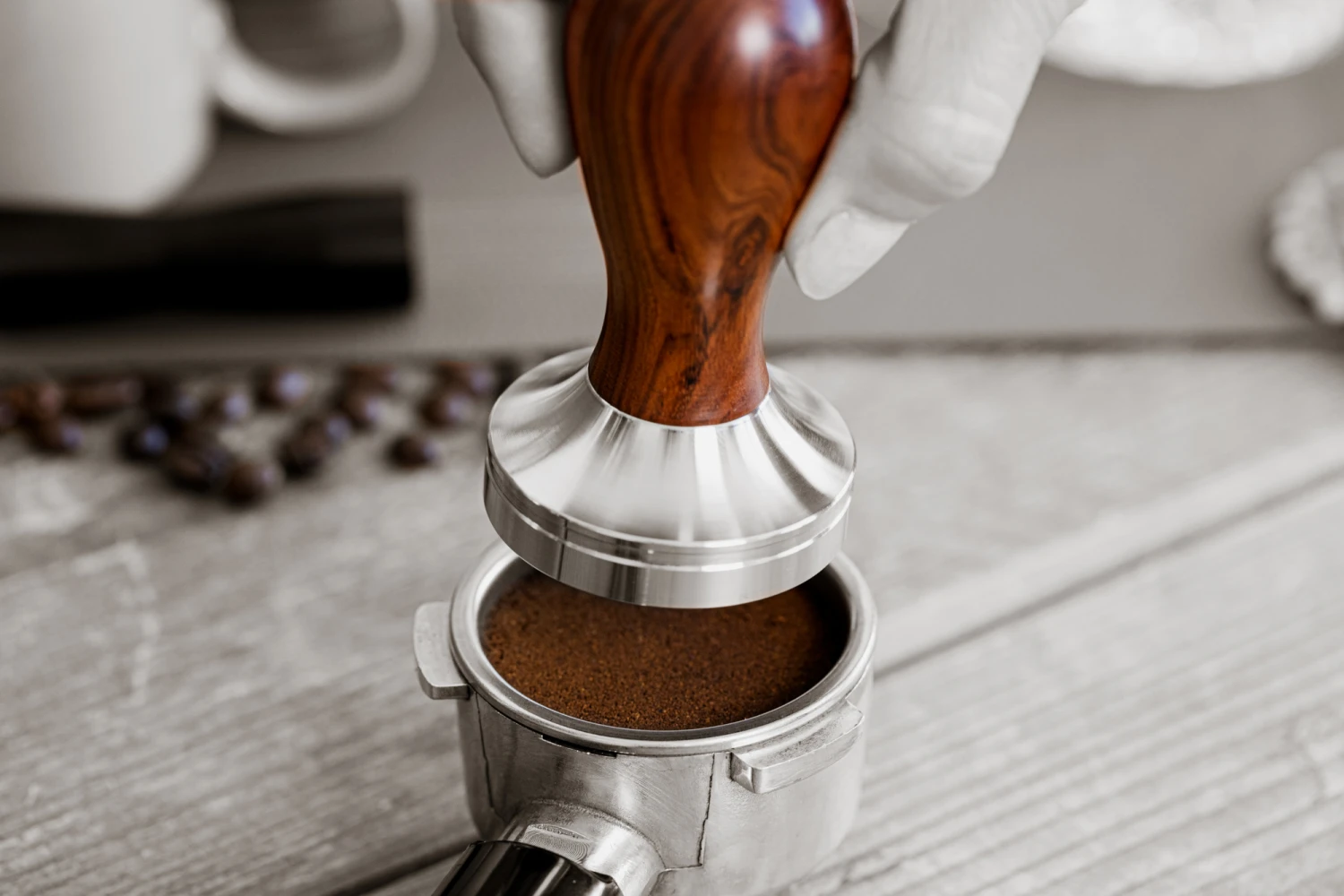 Jay Hill Koffie Barista Tamper - Rozenhout - ø 50.8 Mm 2 Jay Hill Koffie Barista Tamper - Rozenhout - ø 50.8 Mm - Afbeelding 2