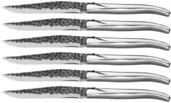 Jay Hill Steakmessen Laguiole - Raw Black - RVS - 6 Stuks 10 Jay Hill Steakmessen Laguiole - Raw Black - RVS - 6 Stuks -Le Creuset Winkel 8720364453435 2