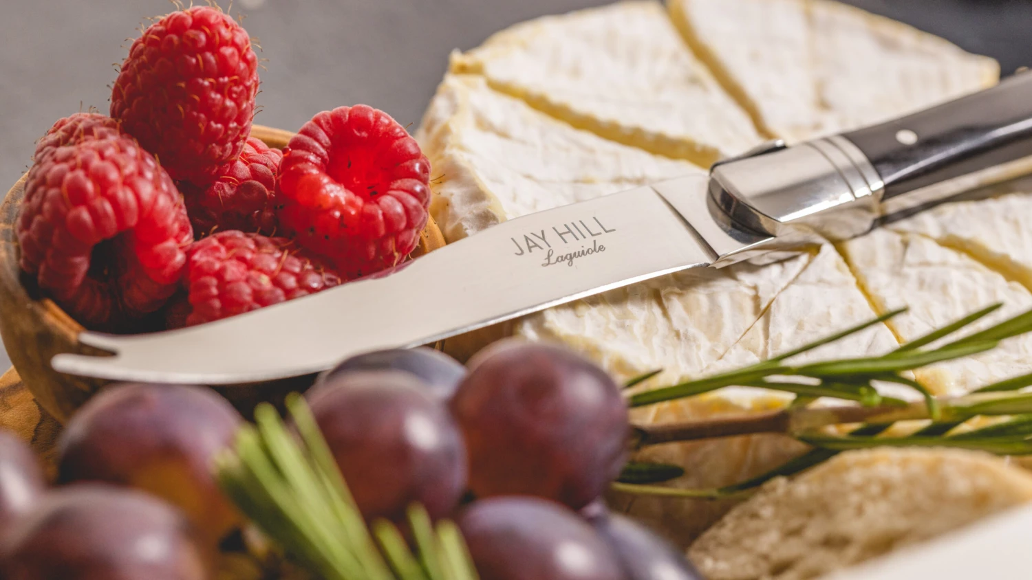 Jay Hill Kaasmessenset Laguiole - Zwart - 3 Stuks 2 Jay Hill Kaasmessenset Laguiole - Zwart - 3 Stuks - Afbeelding 2