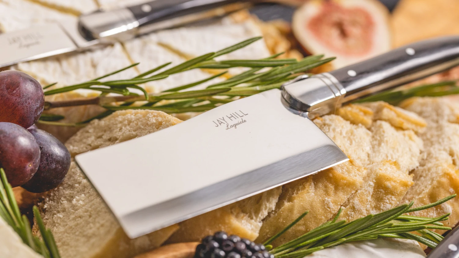 Jay Hill Kaasmessenset Laguiole - Zwart - 3 Stuks 4 Jay Hill Kaasmessenset Laguiole - Zwart - 3 Stuks - Afbeelding 4