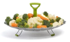 Sareva Stoommandje - RVS - Verstelbaar Van ø 17 - 27 Cm -Le Creuset Winkel 8720364454647 1