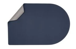 Jay Hill Placemat - Vegan Leer - Grijs / Blauw - Bread - Dubbelzijdig - 44 X 30 Cm -Le Creuset Winkel 8720364455033 1 2 scaled