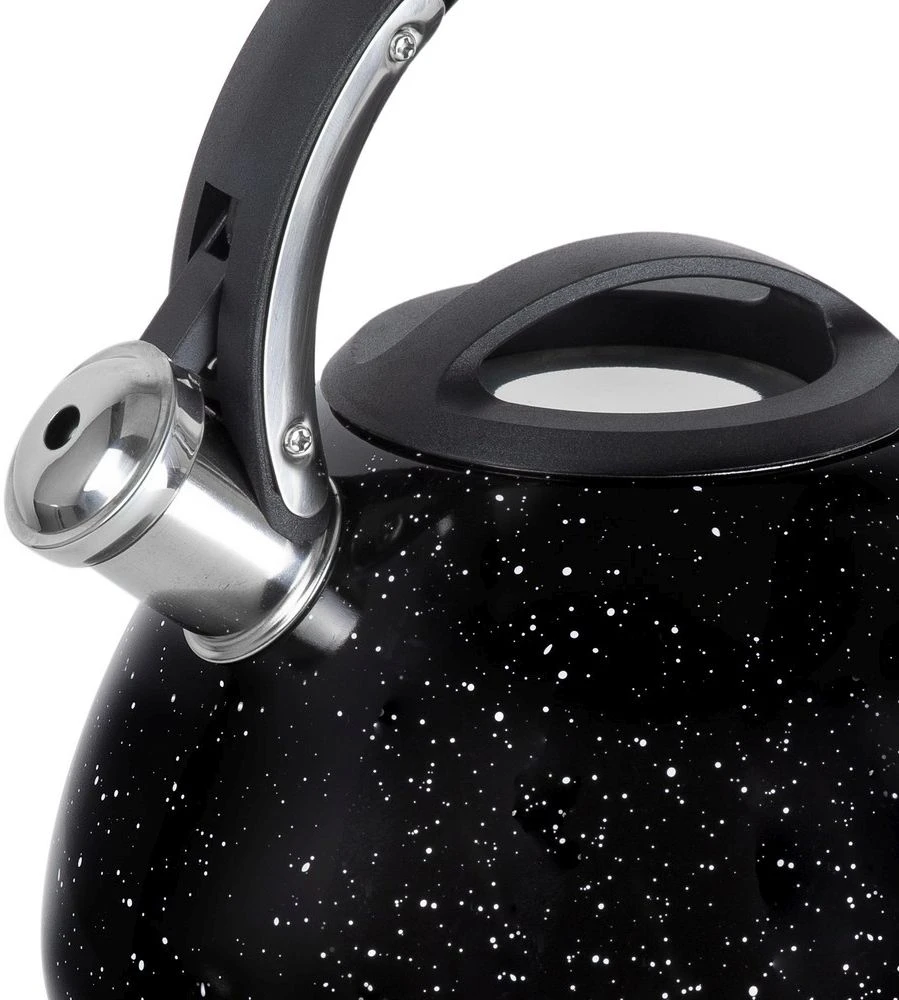 Resto Kitchenware Fluitketel Lyra - Zwart - 2.7 Liter 3 Resto Kitchenware Fluitketel Lyra - Zwart - 2.7 Liter - Afbeelding 3