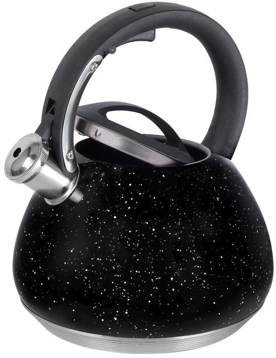 Resto Kitchenware Fluitketel Lyra - Zwart - 2.7 Liter 2 Resto Kitchenware Fluitketel Lyra - Zwart - 2.7 Liter - Afbeelding 2