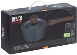 Resto Kitchenware Steelpan Capella - ø 16 Cm / 1.4 Liter - Standaard Anti-aanbaklaag 13 Resto Kitchenware Steelpan Capella - ø 16 Cm / 1.4 Liter - Standaard Anti-aanbaklaag -Le Creuset Winkel 93500.4260403579015.ver30