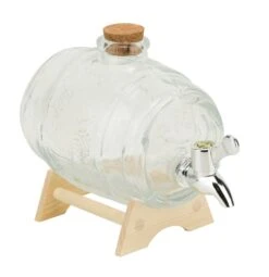 Cosy & Trendy Dispenser Met Houten Staander - 1 Liter