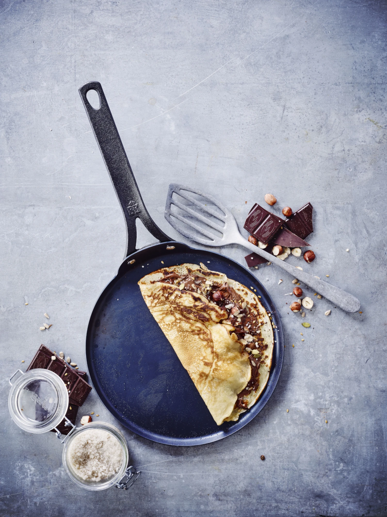 BK Pannenkoekenpan Black Steel - ø 26 Cm 4 BK Pannenkoekenpan Black Steel - ø 26 Cm - Afbeelding 4