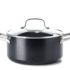 GreenPan Kookpan Met Deksel - Copenhagen - Zwart - ø 20 Cm / 3.3 Liter