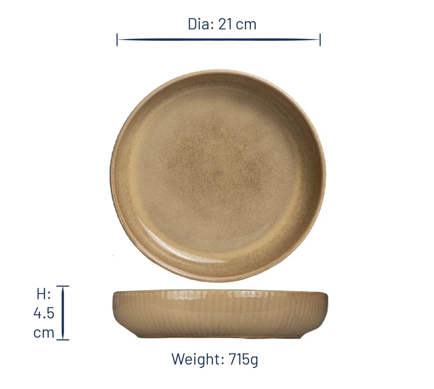 Jay Hill Diepe Borden Silhouette ø 21 Cm - 4 Stuks 8 Jay Hill Diepe Borden Silhouette ø 21 Cm - 4 Stuks - Afbeelding 8