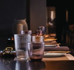 Bormioli Rocco Waterglazen Line - Blauw - 290 Ml - 6 Stuks -Le Creuset Winkel Bormioli Glas Line Transparant 29 cl Sfeer