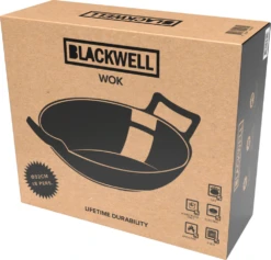Blackwell Wokpan / Wadjan - Gietijzer - ø 32 Cm - Zonder Anti-aanbaklaag -Le Creuset Winkel Box32 Package New