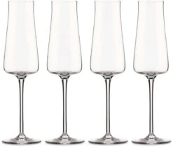 Alessi Champagneglas Eugenia - 4 Stuks - NF09/09 - Door Naoto Fukasawa