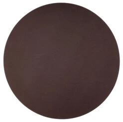 Jay Hill Placemats - Vegan Leer - Bruin / Zand - Dubbelzijdig - ø 38 Cm - 6 Stuks -Le Creuset Winkel CL.117991 1