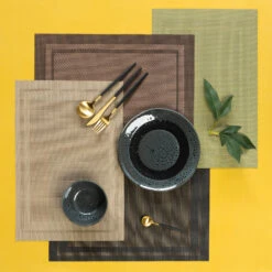 Jay Hill Placemats - Metal Brown - 45 X 31 Cm - 6 Stuks -Le Creuset Winkel COOK1270