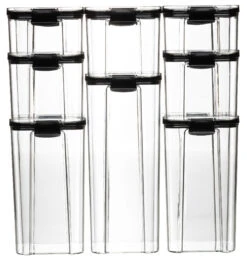 Sareva Voorraadpotten Set - Kunststof - 8 Delige Set 13 Sareva Voorraadpotten Set - Kunststof - 8 Delige Set -Le Creuset Winkel COOK3048 Edit