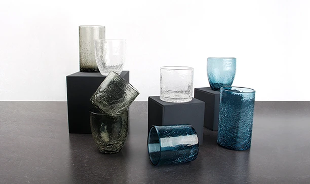 Fine2Dine Waterglas Crackle - 250 Ml 2 Fine2Dine Waterglas Crackle - 250 Ml - Afbeelding 2