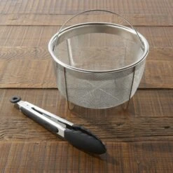 Crockpot Express Slowcooker + Snelkookpan - Uitneembare Binnenpan - 5.6 Liter - CR089 Met Stoommand & Tang) -Le Creuset Winkel Crockpot Express Slowcooker Snelkookpan CR089 5.6 Liter 1