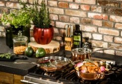 DUCQ Steelpan Met Deksel - Koper - ø 16 Cm / 1.5 Liter 10 DUCQ Steelpan Met Deksel - Koper - ø 16 Cm / 1.5 Liter -Le Creuset Winkel DUCQ 030