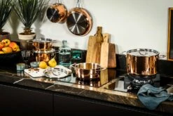 DUCQ Steelpan Met Deksel - Koper - ø 16 Cm / 1.5 Liter 13 DUCQ Steelpan Met Deksel - Koper - ø 16 Cm / 1.5 Liter -Le Creuset Winkel DUCQ 037