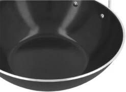 Demeyere Wokpan Alu Pro 5 - Ceraforce - ø 30 Cm - Keramische Anti-aanbaklaag -Le Creuset Winkel Demeyere Wokpan Alu Pro 5 000023216