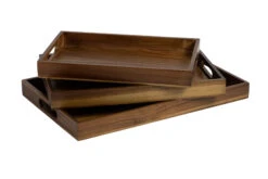 Jay Hill Dienblad Acacia Naturel 46 X 29 Cm -Le Creuset Winkel Dienbladen 09 2