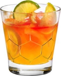 Duralex Waterglazen Hexagone - 260 Ml - 6 Stuks 5 Duralex Waterglazen Hexagone - 260 Ml - 6 Stuks -Le Creuset Winkel Duralex hexagone tumbler glas