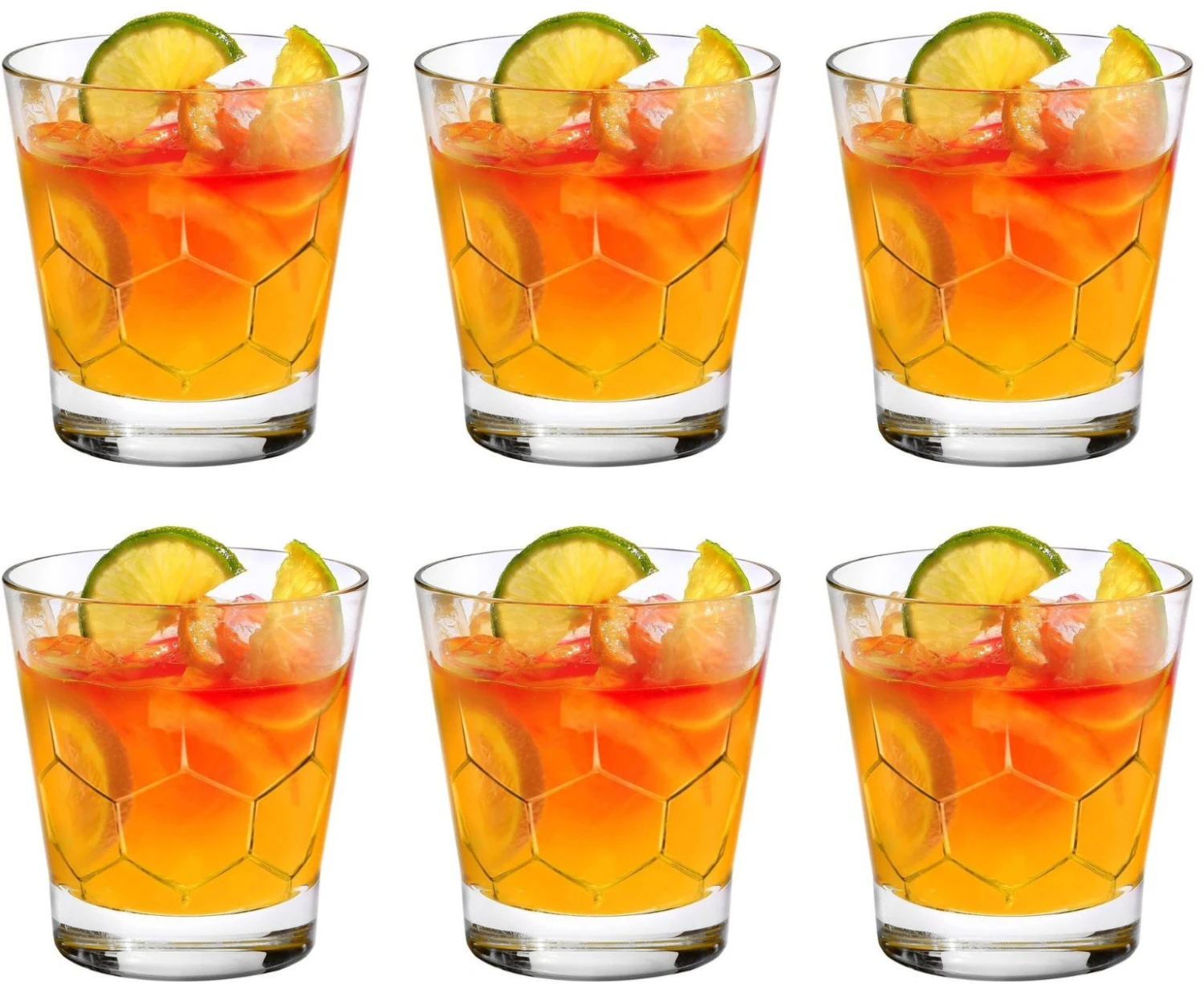 Duralex Waterglazen Hexagone - 260 Ml - 6 Stuks 1 Duralex Waterglazen Hexagone - 260 Ml - 6 Stuks