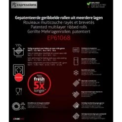 Espressions Vacumeerfolie 600 X 30 Cm - 2 Stuks - Geschikt Voor Foodsaver -Le Creuset Winkel EP61068 621c985a59d0a2.25566617