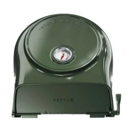 Fernus & Friends Pizza Oven - Voor Fornuis - Duck Green - Voor ø 26 Cm Pizza's -Le Creuset Winkel Fernus Groen 1