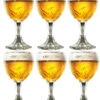Grimbergen Bierglazen Op Voet - 330 Ml - 6 Stuks