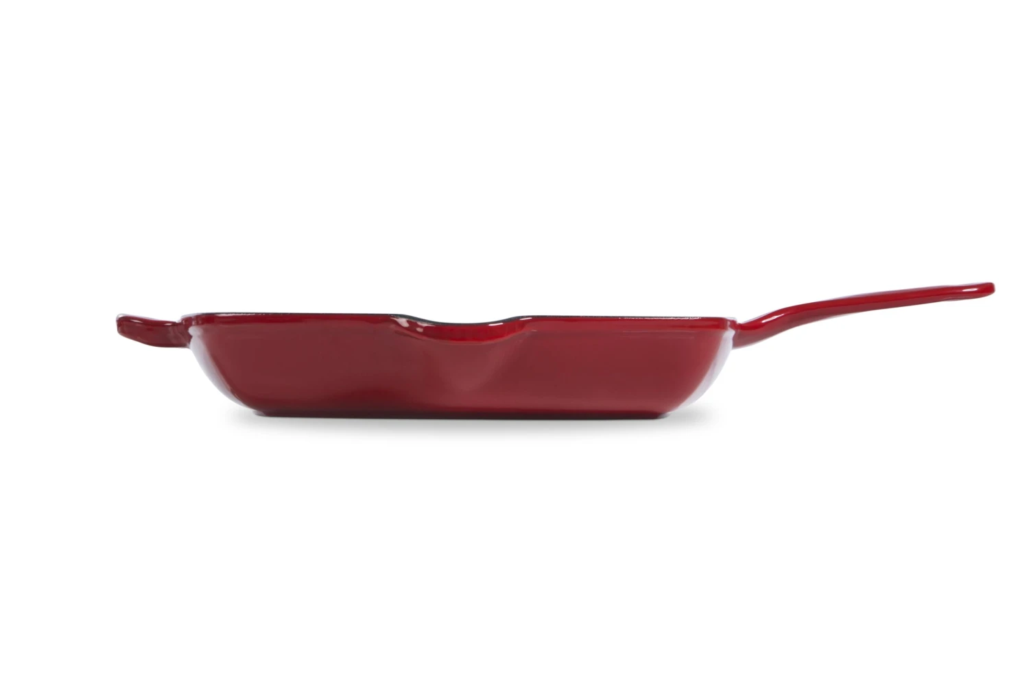 BK Grillpan Bourgogne - Chili Red - 26 X 26 Cm - Geëmailleerde Anti-aanbaklaag 3 BK Grillpan Bourgogne - Chili Red - 26 X 26 Cm - Geëmailleerde Anti-aanbaklaag - Afbeelding 3
