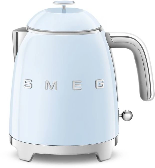 SMEG Waterkoker Mini - 1400 W - Pastelblauw - 800 Ml - 3 Kops - KLF05PBEU 1 SMEG Waterkoker Mini - 1400 W - Pastelblauw - 800 Ml - 3 Kops - KLF05PBEU