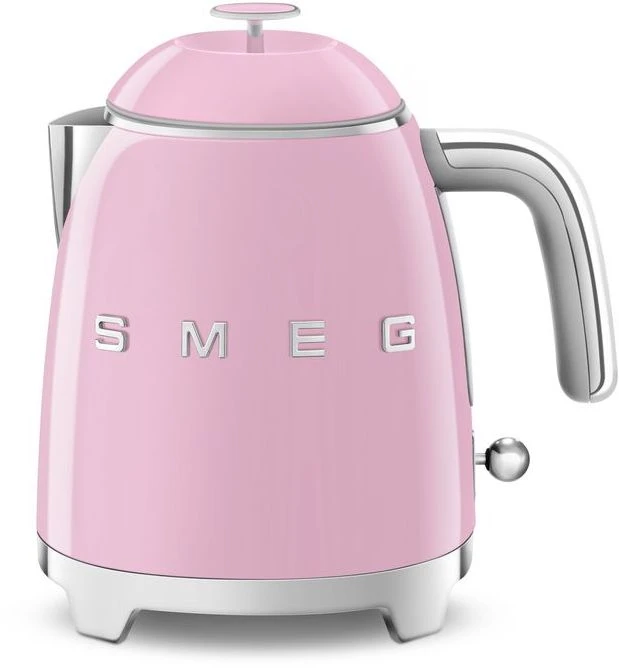 SMEG Waterkoker Mini - 1400 W - Roze - 800 Ml - 3 Kops - KLF05PKEU 1 SMEG Waterkoker Mini - 1400 W - Roze - 800 Ml - 3 Kops - KLF05PKEU
