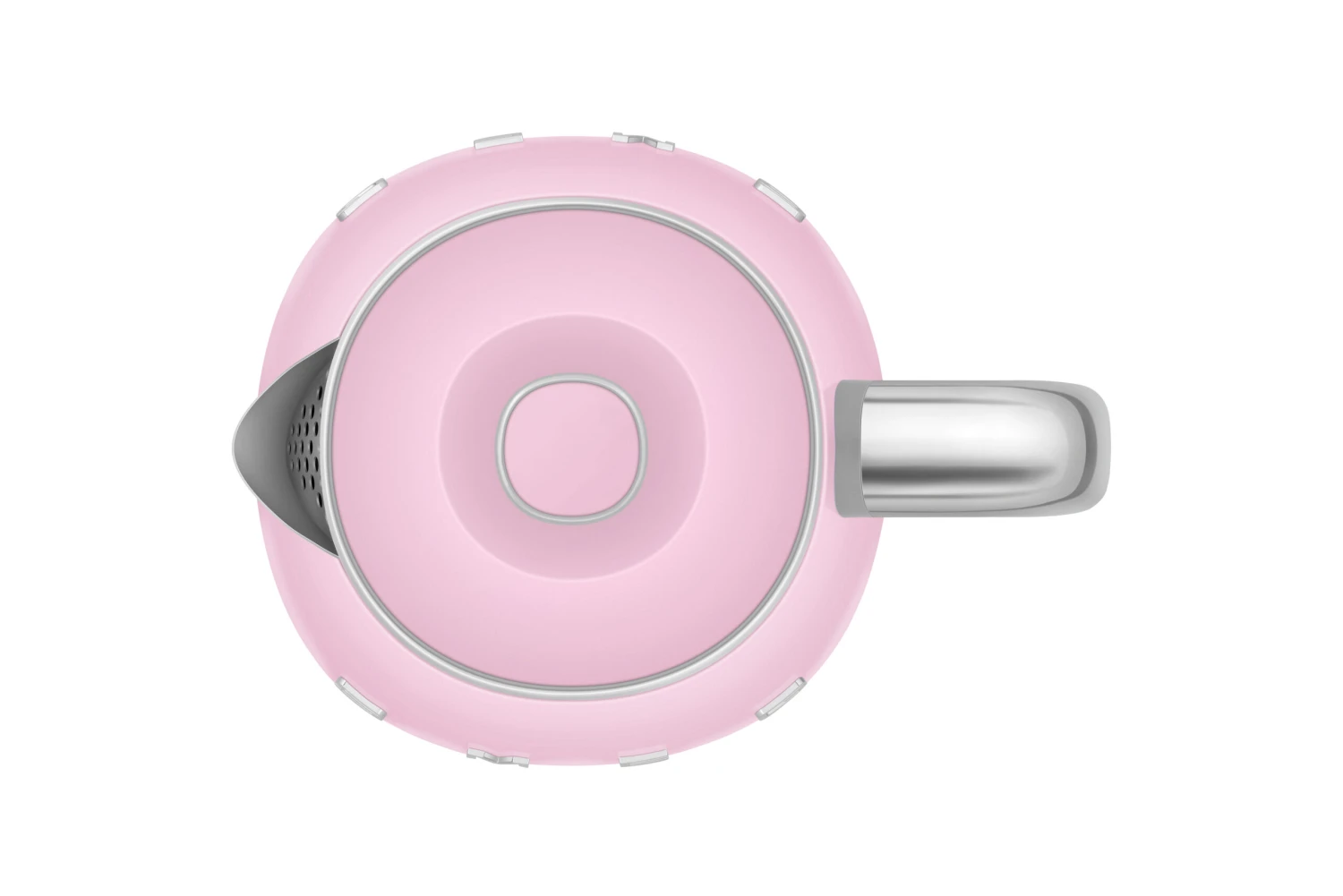 SMEG Waterkoker Mini - 1400 W - Roze - 800 Ml - 3 Kops - KLF05PKEU 2 SMEG Waterkoker Mini - 1400 W - Roze - 800 Ml - 3 Kops - KLF05PKEU - Afbeelding 2
