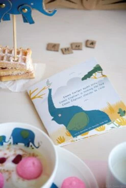 ASA Selection Kinderservies Kids Emma Olifant 5-delig -Le Creuset Winkel Kindergeschirr kids buch