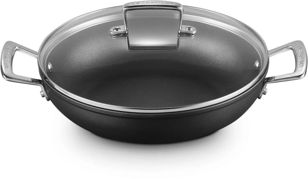 Le Creuset Hapjespan Met Deksel - Les Forgées TNS - ø 26 Cm / 2.7 Liter - Standaard Anti-aanbaklaag 5 Le Creuset Hapjespan Met Deksel - Les Forgées TNS - ø 26 Cm / 2.7 Liter - Standaard Anti-aanbaklaag - Afbeelding 5