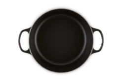 Le Creuset Braadpan Signature - Mat Zwart - ø 24 Cm / 4.2 Liter -Le Creuset Winkel LC 20191105 HL PS FS 21177280000430 0055B15D