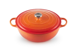 Le Creuset Braadpan Signature - Marmite - Oranjerood - ø 32 Cm / 7 Liter -Le Creuset Winkel LC 20200117 HL PS FS 21114320900430 002