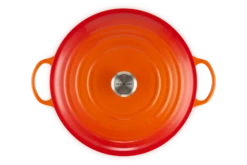 Le Creuset Braadpan Signature - Marmite - Oranjerood - ø 32 Cm / 7 Liter -Le Creuset Winkel LC 20200117 HL PS FS 21114320900430 004