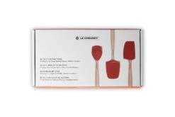 Le Creuset Spatelset - 3 Stuks - Premium - Kersenrood -Le Creuset Winkel LC 20201218 ZS PS FS 42830000600007 005