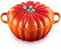 Le Creuset Braadpan Signature - Pompoen - Oranjerood - ø 24 Cm / 3.7 Liter -Le Creuset Winkel LC 20220602 HL PS FS 21238240902430 002