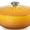 Le Creuset Braadpan Signature - Marmite - Nectar - ø 26 Cm / 4.1 Liter
